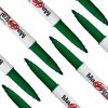 MARCADOR MAGISTRAL DIDACTICO FINO 84004 VERDE CON 12