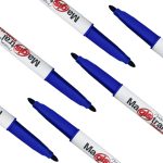 MARCADOR MAGISTRAL DIDACTICO FINO AZUL 84003 CON 12 PZS