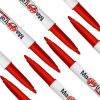 MARCADOR MAGISTRAL DIDACTICO FINO ROJO 84002 CON 12 PZS