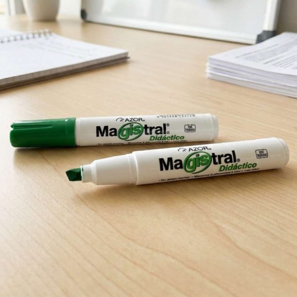 MARCADOR MAGISTRAL DIDACTICO VERDE 8350VE