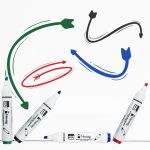 MARCADOR NEXTEP PARA PIZARRON ESTUCHE CON 4 COLORES