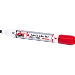 MARCADOR PARA PIZARRON DOBLE PUNTA 2INK NEGRO Y ROJO