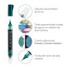 MARCADOR-PENTEL-DUAL-METALLIC-BRUSH-VERDE-Y-AZUL_M040-467_2 MARCADOR PENTEL DUAL METALLIC BRUSH VERDE Y AZUL