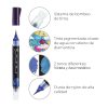 MARCADOR-PENTEL-DUAL-METALLIC-BRUSH-VIOLETA-Y-AZUL_M040-470_2 MARCADOR PENTEL DUAL METALLIC BRUSH VIOLETA Y AZUL