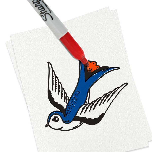 MARCADOR-PERMANENTE-SHARPIE-PUNTO-FINO-ROJO_M042-070_3 MARCADOR PERMANENTE SHARPIE PUNTO FINO INDIVIDUAL