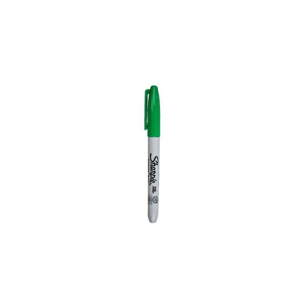 MARCADOR-PERMANENTE-SHARPIE-PUNTO-FINO-VERDE_M042-158_11 MARCADOR PERMANENTE SHARPIE PUNTO FINO INDIVIDUAL