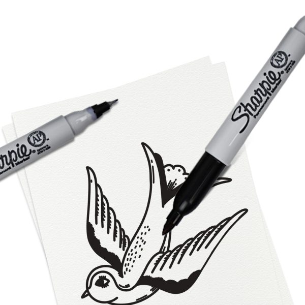 MARCADOR PERMANENTE SHARPIE DOBLE PUNTA INDIVIDUAL