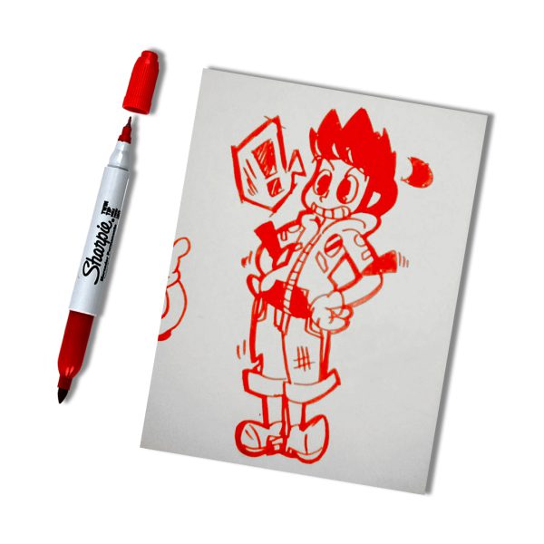 MARCADOR PERMANENTE SHARPIE DOBLE PUNTA INDIVIDUAL