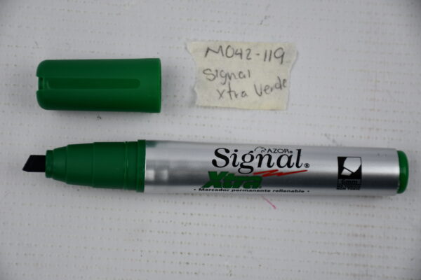 MARCADOR-PERMANENTE-SIGNAL-XTRA-VERDE-40004_M042-119_4 MARCADOR PERMANENTE SIGNAL-XTRA VERDE 40004
