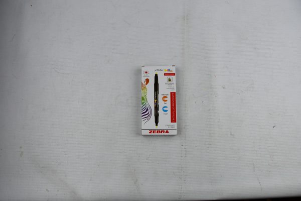 MARCATEXTOS ZEBRA J-ROLLER HL RESALTADOR DUO PAQUETE CON 6 PIEZAS