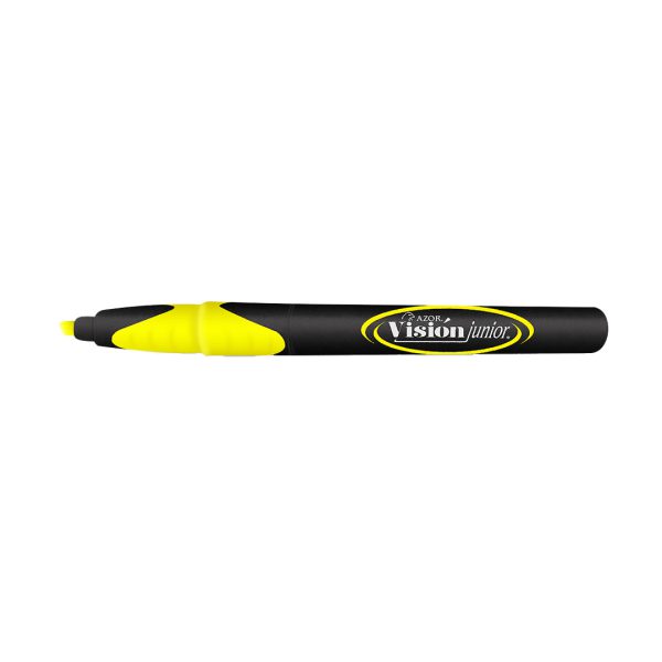 MARCATEXTO VISION JR AMARILLO CAJA CON 12 PIEZAS