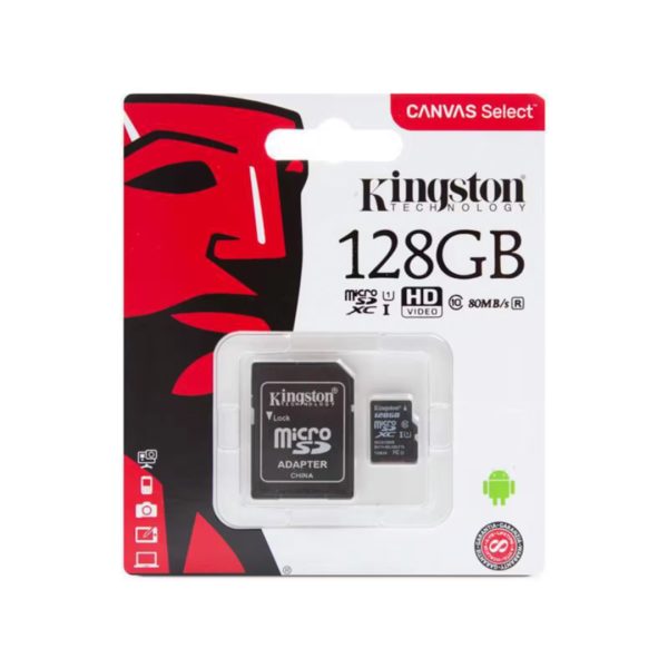MEMORIA-MICRO-SD-KINGSTON-128GB-CLASE-10_T071-002_3 MEMORIA MICRO SD KINGSTON 128GB CLASE 10 SDCS3/128GB