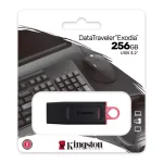 MEMORIA USB 3.2 KINGSTON 256GB GEN1 DT EXODIA (NEGRA)