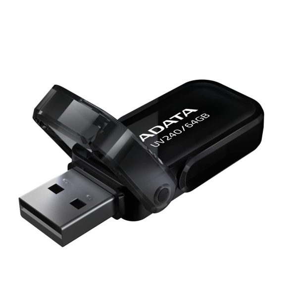 Version 1.0.0 MEMORIA USB ADATA 64GB 2.0 AUV240 NEGRA AUV240 64G RBK