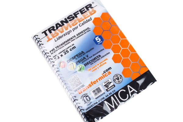 MICA AUTOADHERIBLE CARTA 33 X 25 CM 10 51BCB PAQUETE CON 10 PZS