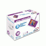 MICA TERMICA 10 MILESIMAS 10X14.5 CM CON 100 PZS