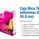 MICA TERMICA 5 MILESIMAS OFICIO CON 100 PZS