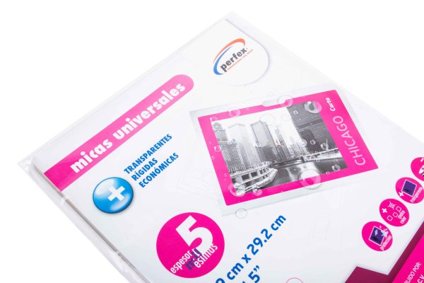 MICA TERMICA 5 MILESIMAS CARTA CON 15 PZS