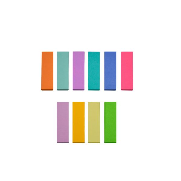 MINI-BANDERITAS-MARCAPAGINAS-POST-IT-5-X1-75-CM-670-10AB_B090-220_12 MINI BANDERITAS MARCAPÁGINAS POST-IT 5 X1.75 CM 670-10AB