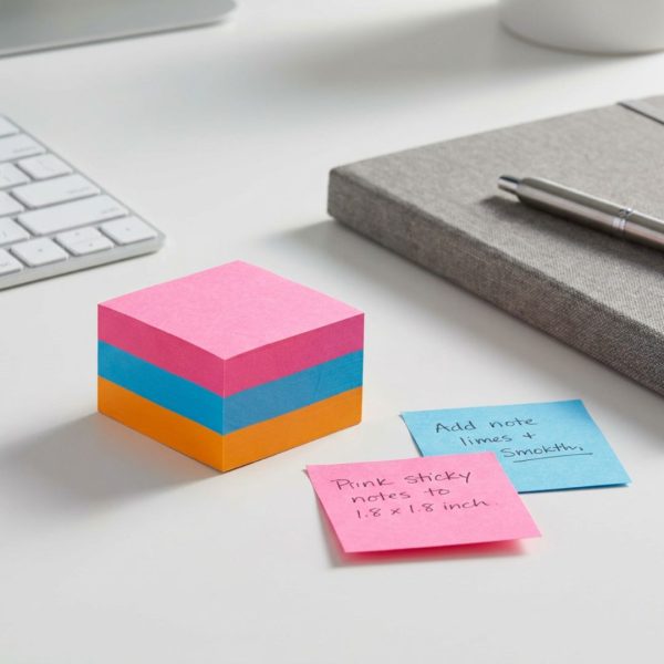 MINI CUBO NOTAS ADHESIVAS POST-IT 1.8 X 1.8 PULGADAS 2051N DE 400 HOJAS