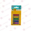 MINIBANDERITAS COLORES PRIMARIOS 0.47X1.7 CM 684-ARR1 5 BLOCKS CON 20 PIEZAS