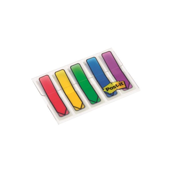 MINIBANDERITAS COLORES PRIMARIOS 0.47X1.7 CM 684-ARR1 5 BLOCKS CON 20 PIEZAS