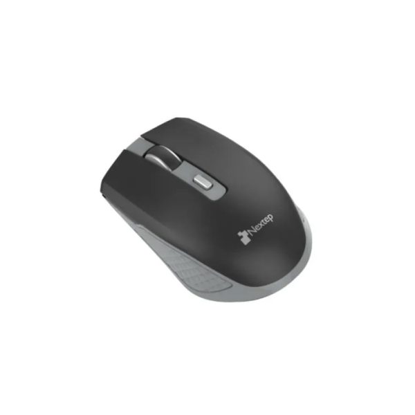 MOUSE NEXTEP INALÁMBRICO RECARGABLE SWITCH ENCENDIDO 1600 DPI COLOR NEGRO-GRIS