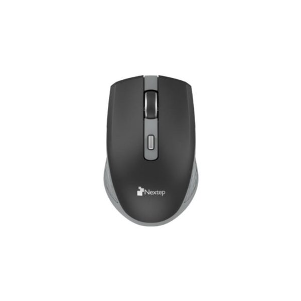 MOUSE NEXTEP INALÁMBRICO RECARGABLE SWITCH ENCENDIDO 1600 DPI COLOR NEGRO-GRIS