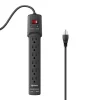 MULTICONTACTO DE 6 SALIDAS VERTICALES Y DOBLE CARGADOR USB 905-3005
