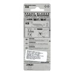 NAVAJA P/EXACTO KB-25  6 MM PAQUETE CON 25 PZS