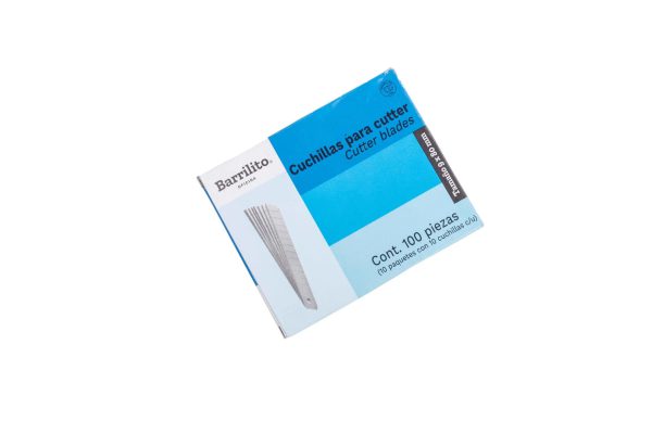 NAVAJA PARA CUTTER 1403 ESTÁNDAR 9 MMPAQUETE CON 10 PZS