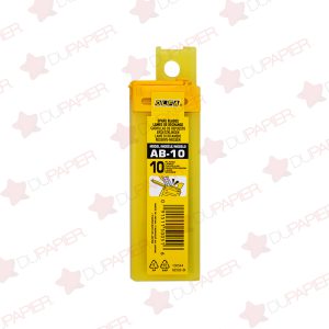 NAVAJA PARA CUTTER AB-10 PAQUETE CON 10 PZS