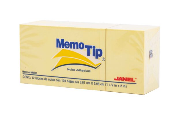 NOTAS-ADHESIVAS-MEMO-TIP-653-3-8X5-1-AMARILLO-100-HOJAS-CON-12-PZS_B090-111-2 NOTAS ADHESIVAS MEMO TIP 653 3.8X5.1 AMARILLO 100 HOJAS CON 12 PZS