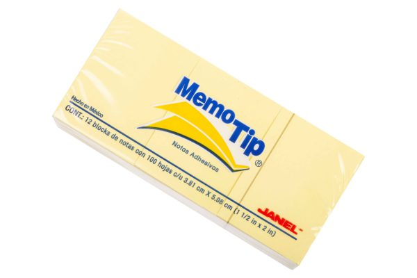 NOTAS-ADHESIVAS-MEMO-TIP-653-3-8X5-1-AMARILLO-100-HOJAS-CON-12-PZS_B090-111-4 NOTAS ADHESIVAS MEMO TIP 653 3.8X5.1 AMARILLO 100 HOJAS CON 12 PZS
