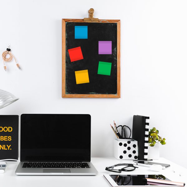 NOTAS ADHESIVAS POST-IT 654-5SSAN GLOW 76X76 MM CON 5 PIEZAS DE 90 HOJAS