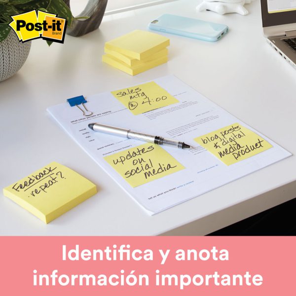 NOTAS-ADHESIVAS-POST-IT-AMARILLO-654-7-6X7-6CM-100-HOJAS_B090-003_3-1 NOTAS ADHESIVAS POST-IT AMARILLO 654 7.6X7.6CM. 100 HOJAS
