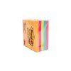 NOTAS ADHESIVAS POST-IT NEON 76X76 MM CON 5 PIEZAS DE 375 HOJAS