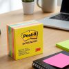 NOTAS ADHESIVAS POST-IT NEON 76X76 MM CON 5 PIEZAS DE 375 HOJAS