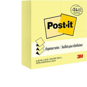 NOTAS ADHESIVAS POST-IT POP UP ACORDEON AMARILLO CANARIO R330 5 PAQUETES CON 100