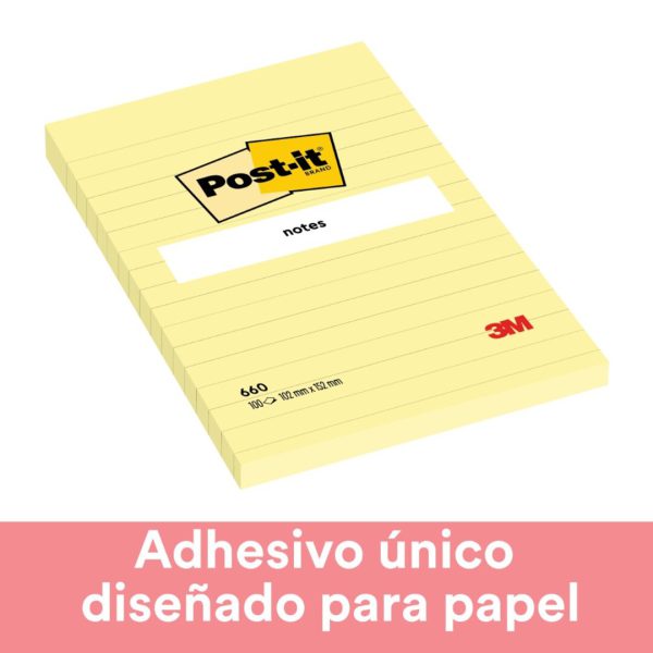 NOTAS-ADHESIVAS-POST-IT-RAYADO-AMARILLO-10X15-CM-660-1PK_B090-009_2 NOTAS ADHESIVAS POST-IT RAYADO AMARILLO 10X15 CM 660-1PK