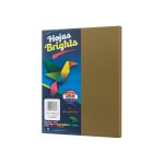 PAPEL BRIGHT TAMAÑO CARTA CAFE TABACO 19 CON 100 HOJAS
