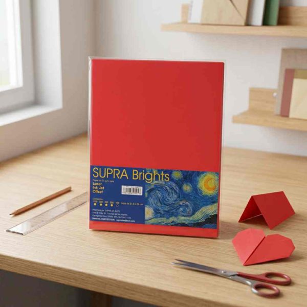 PAPEL-BRIGHT-TAMANO-CARTA-ROJO-CON-100-HOJAS_P080-141_14-2 PAPEL CARTA SUPRA BRIGHT PAQUETE CON 100 HOJAS