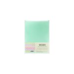 PAPEL BRIGHT TAMAÑO CARTA VERDE PASTEL CON 100 HOJAS