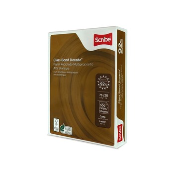 PAPEL-CLASS-BOND-RECICLADO-CARTA-93-PORCIENTO-BLANCURA-PAQUETE-CON-500-HOJAS-75-GRS_P115-100_7 PAPEL CLASS BOND RECICLADO CARTA 93 % BLANCURA PAQUETE CON 500 HOJAS 75 GRS