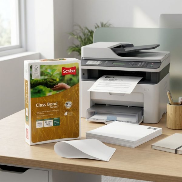 PAPEL CLASSBOND RECICLADO OFICIO 93 % BLANCURA PAQUETE CON 500 HOJAS 75G