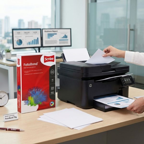 PAPEL FOTOBOND DOBLE-CARTA 95% BLANCURA PAQUETE CON 500 HOJAS 75 GRS