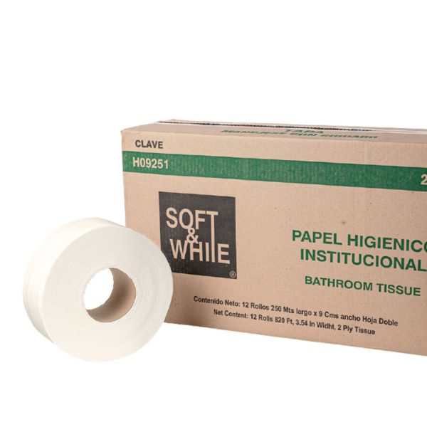 PAPEL-HIGIENICO-SOFT-WHITE-LINEA-9-HD-250M-C-12_P260-042_23 PAPEL HIGIENICO SOFT&WHITE LINEA 9 HD 250M C/12
