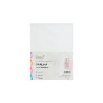 PAPEL OPALINA CARTA BLANCO PAQUETE CON 100 HOJAS CARTA 120 GRS