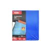 PASTA GBPLAK CARTA AZUL REY RAYADA TRANSPARENTE P3551 CON 25 JUEGOS