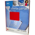PASTA GBPLAK CARTA LISO ROJO P3547 CON 25 JUEGOS